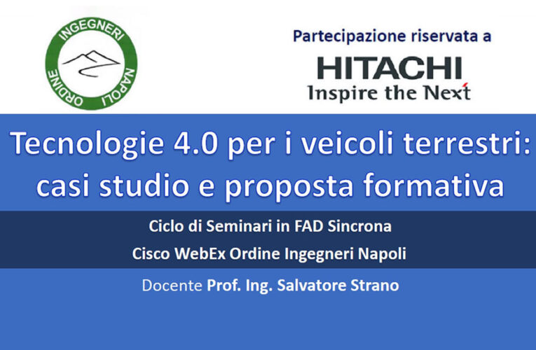 Al via un ciclo di eventi FAD per gli ingegneri di Hitachi. Annunziata: Formazione su misura per le esigenze delle aziende